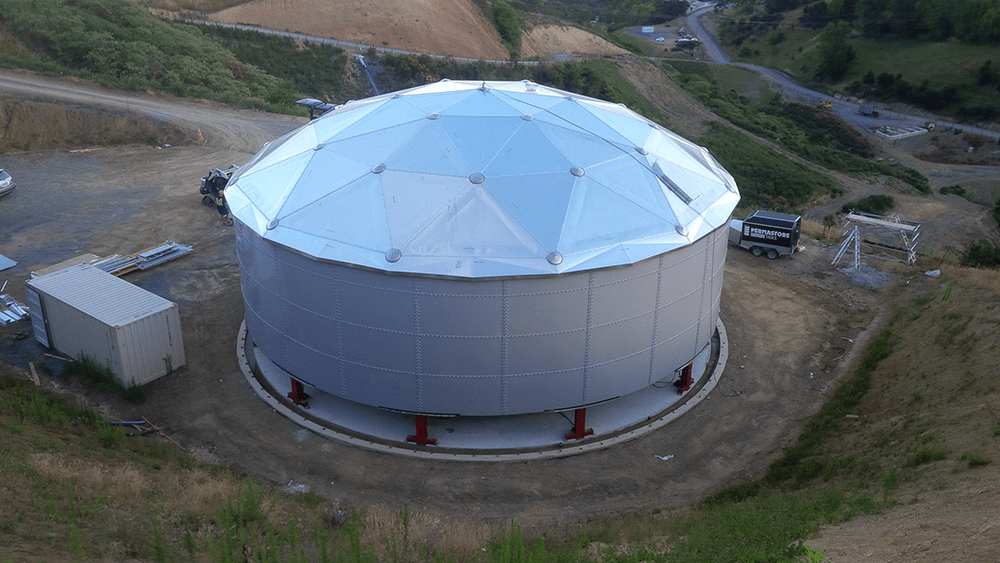 Geodesic Tank Dome - EWFM